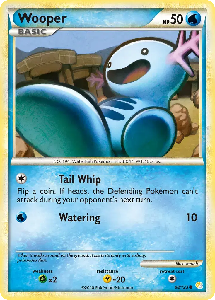 Wooper HeartGold & SoulSilver 88
