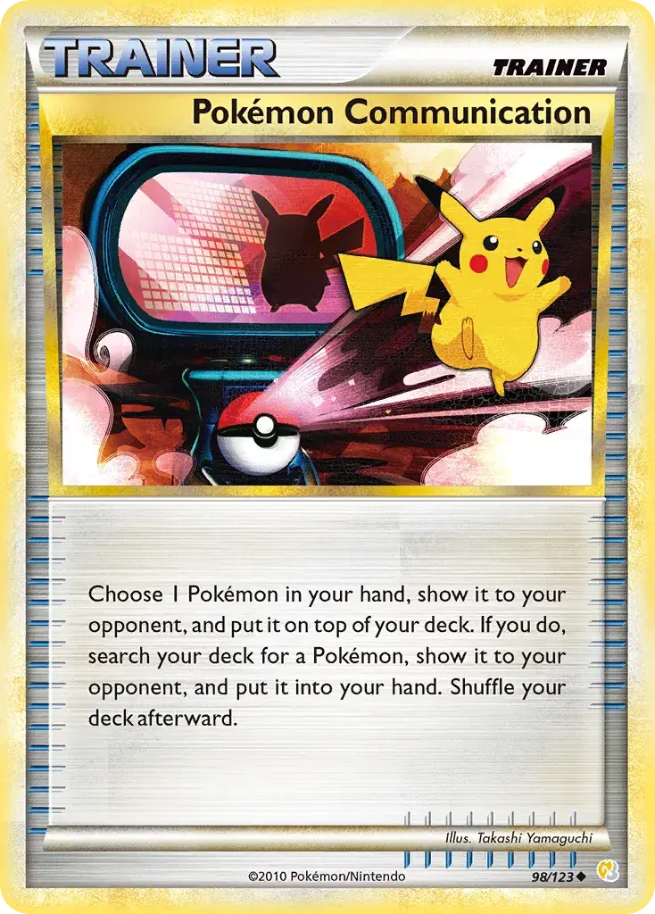 Pokémon Communication HeartGold & SoulSilver 98