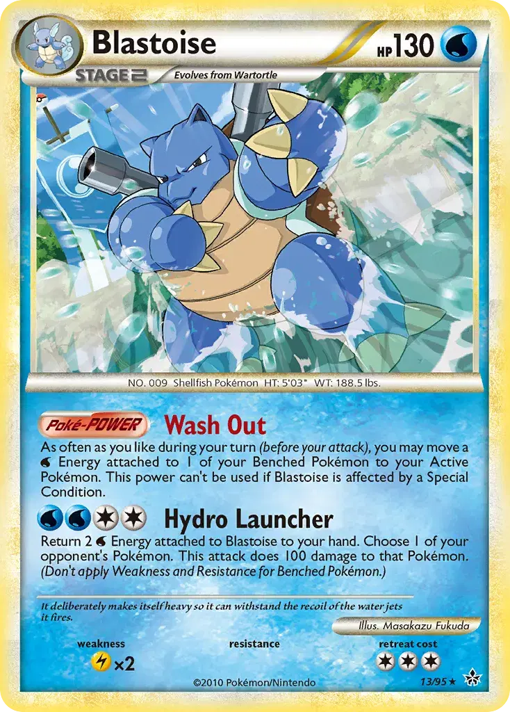 Blastoise HS—Unleashed 13