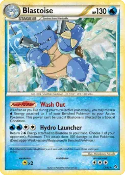 Blastoise HS—Unleashed