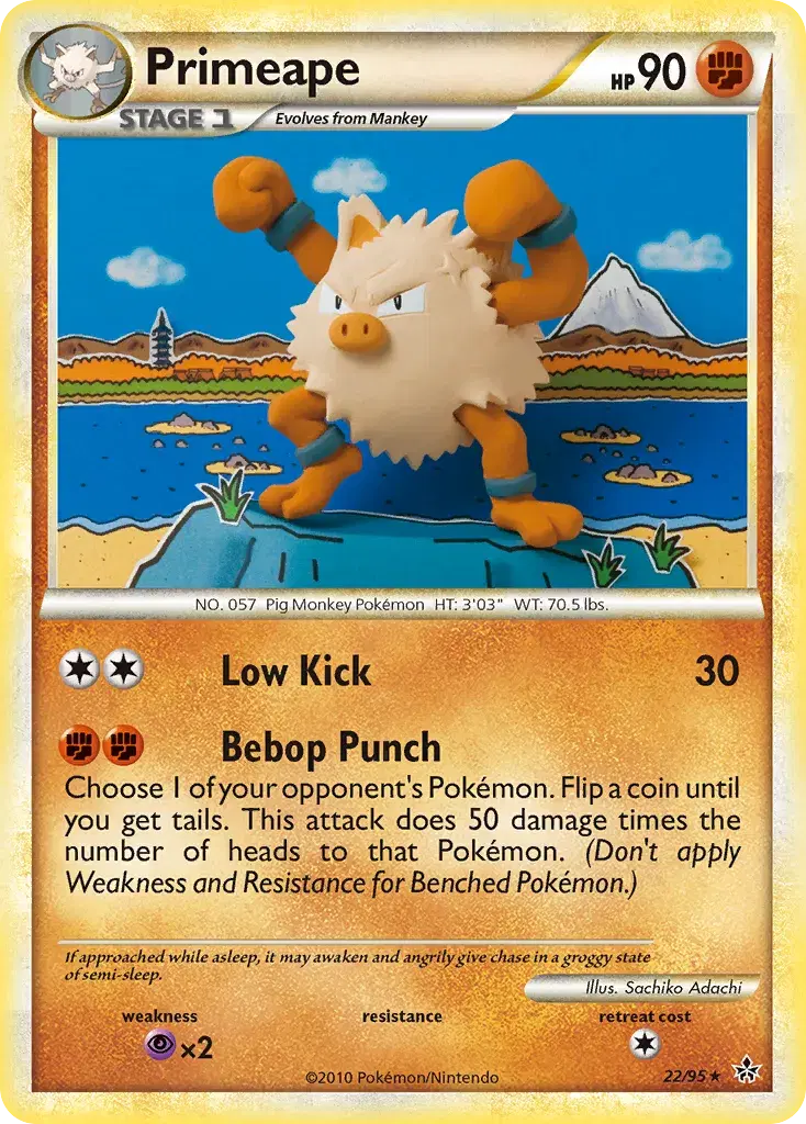 Primeape HS—Unleashed 22