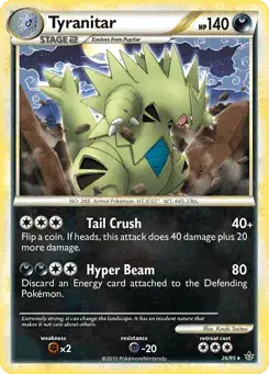 Tyranitar HS—Unleashed