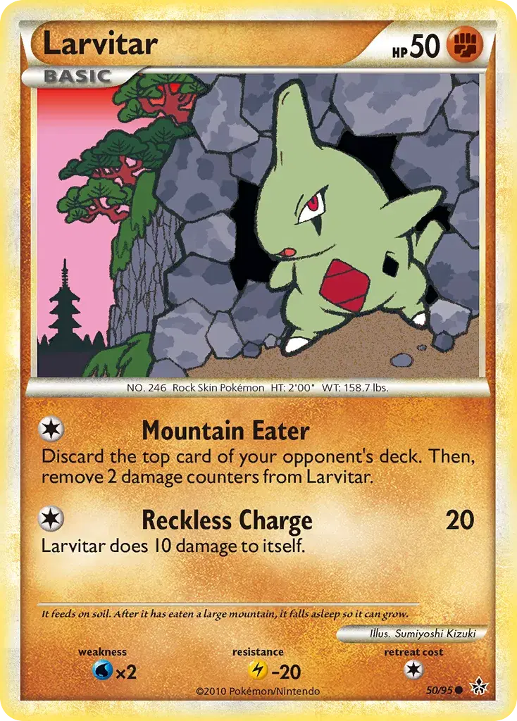 Larvitar HS—Unleashed 50