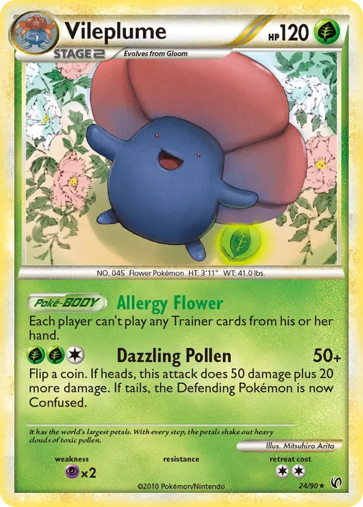 Vileplume HS—Undaunted 24