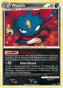 Weavile HS—Undaunted