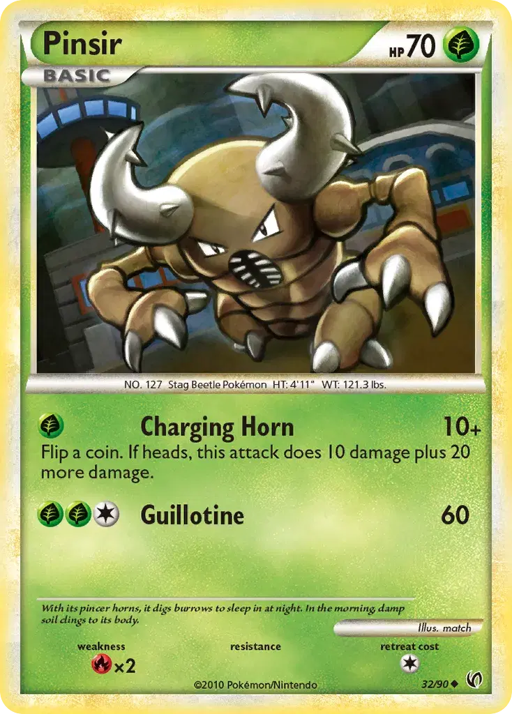 Pinsir HS—Undaunted 32