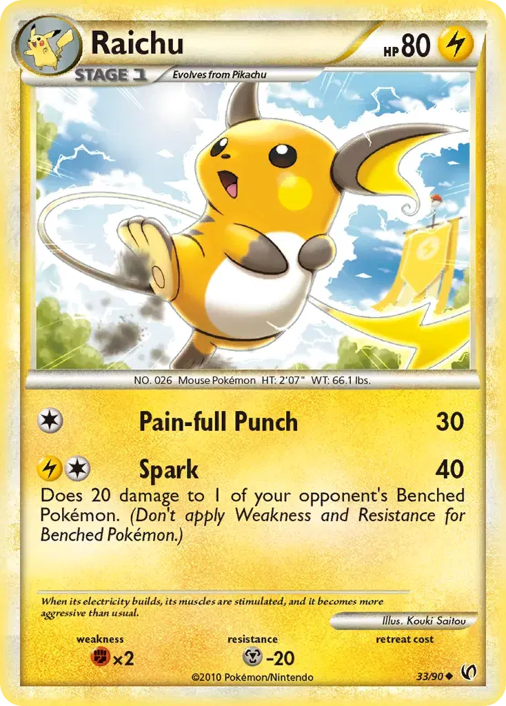 Raichu HS—Undaunted 33