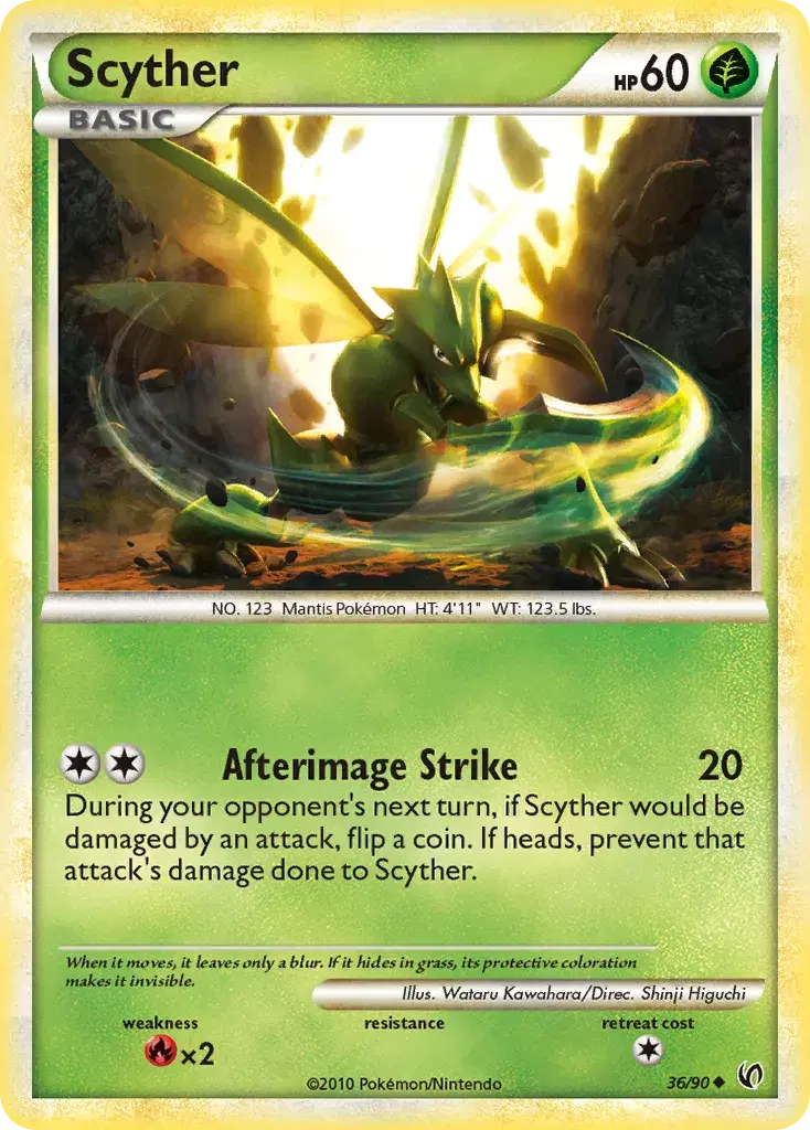 Scyther HS—Undaunted 36