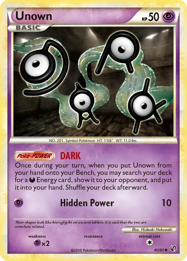 Unown HS—Undaunted 40