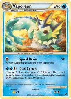 Vaporeon HS—Undaunted