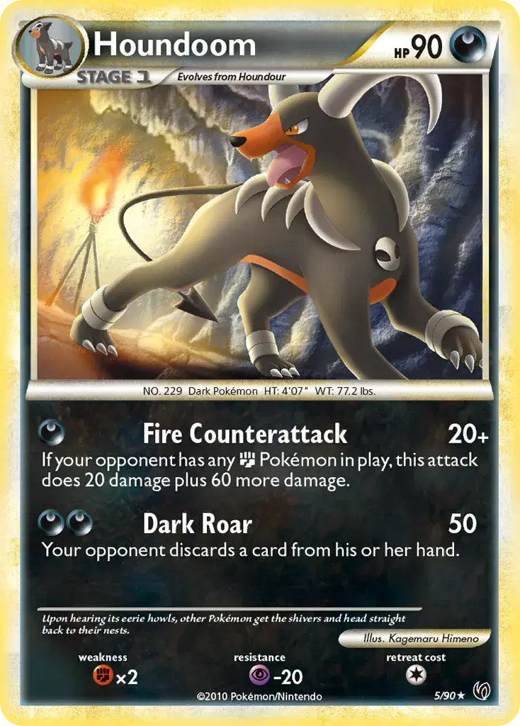 Houndoom HS—Undaunted 5