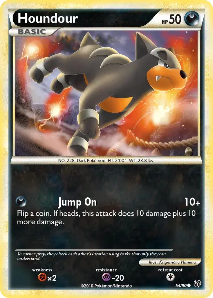 Houndour HS—Undaunted 54