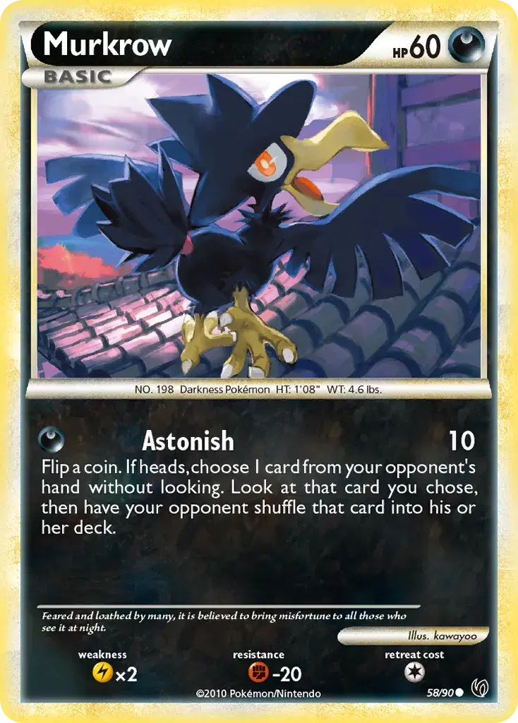 Murkrow HS—Undaunted 58