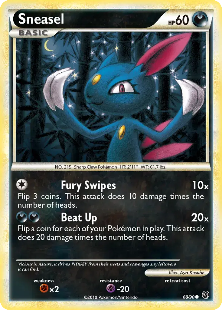 Sneasel HS—Undaunted 68