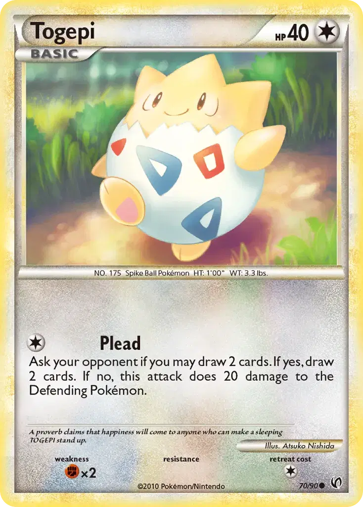 Togepi HS—Undaunted 70