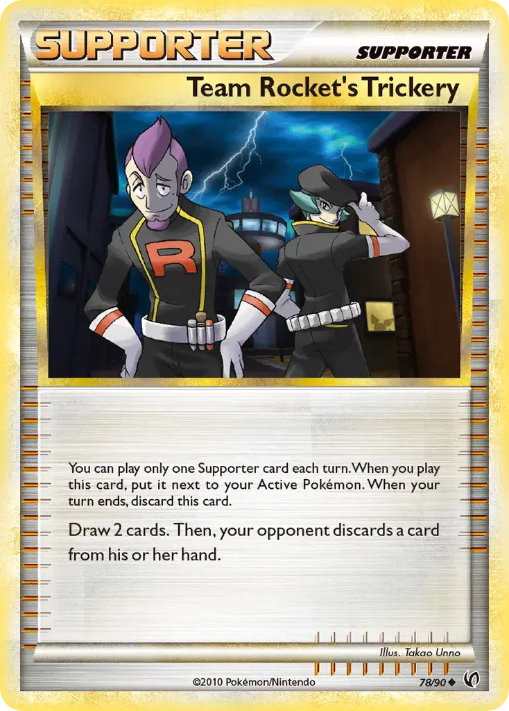 Team Rocket's Trickery HS—Undaunted 78