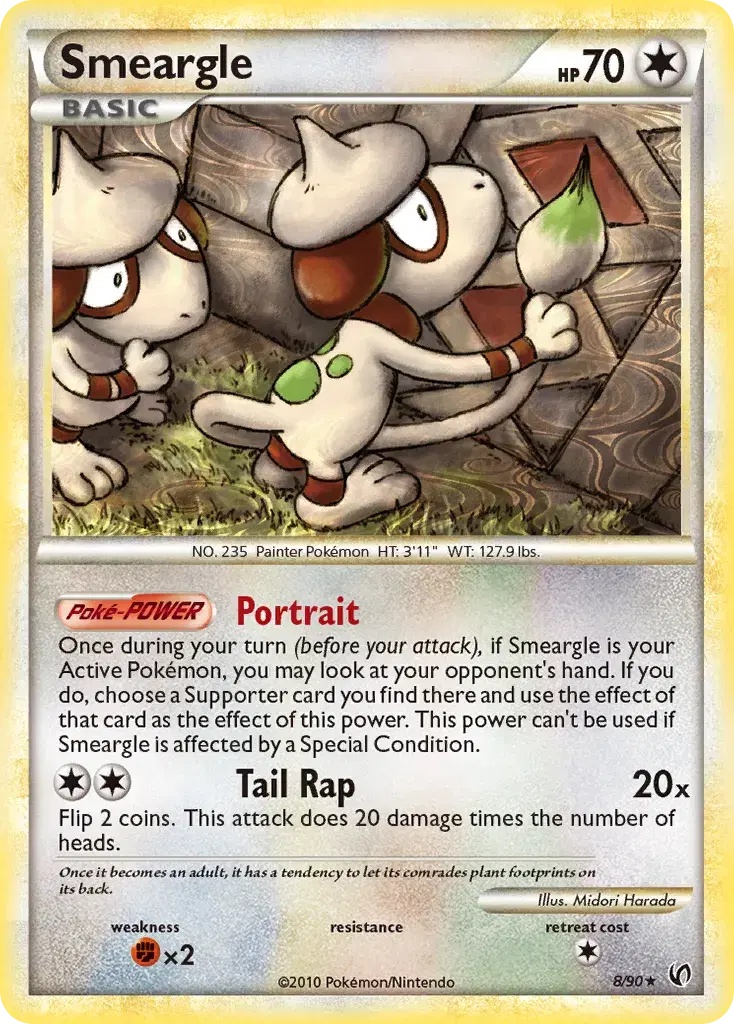Smeargle HS—Undaunted 8