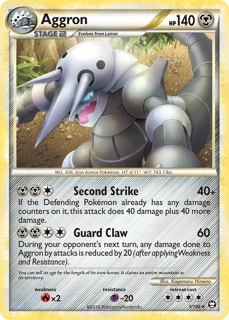 Aggron HS—Triumphant 1