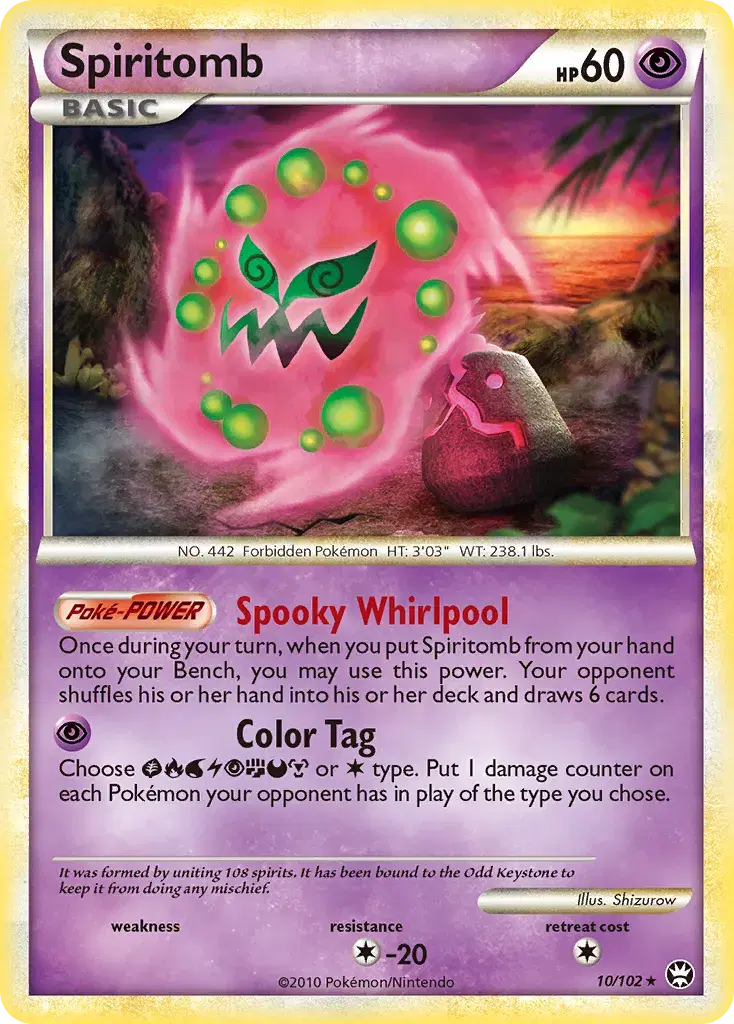 Spiritomb HS—Triumphant 10