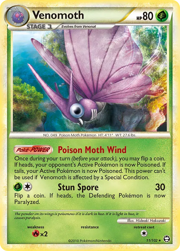 Venomoth HS—Triumphant 11