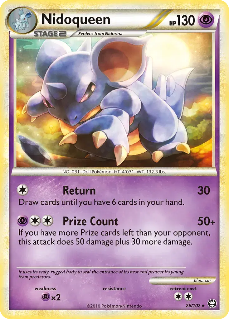 Nidoqueen HS—Triumphant 28