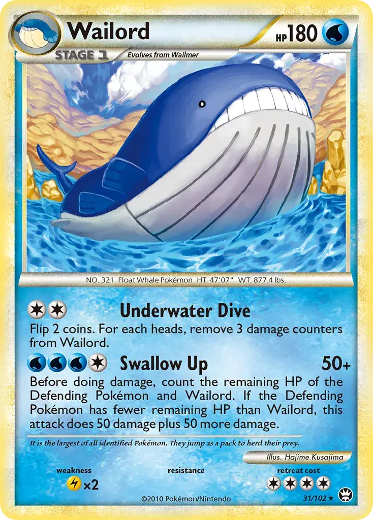 Wailord HS—Triumphant 31