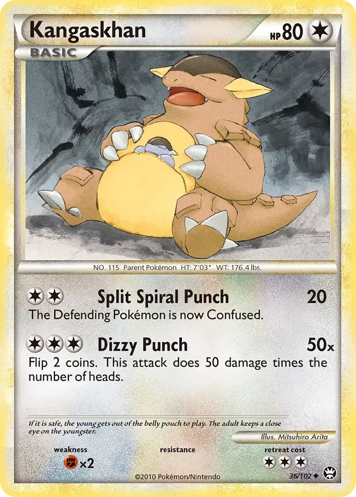 Kangaskhan HS—Triumphant 36