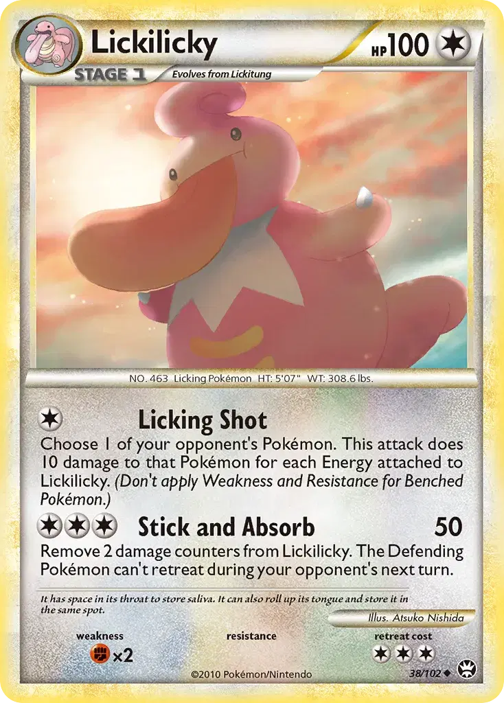 Lickilicky HS—Triumphant 38