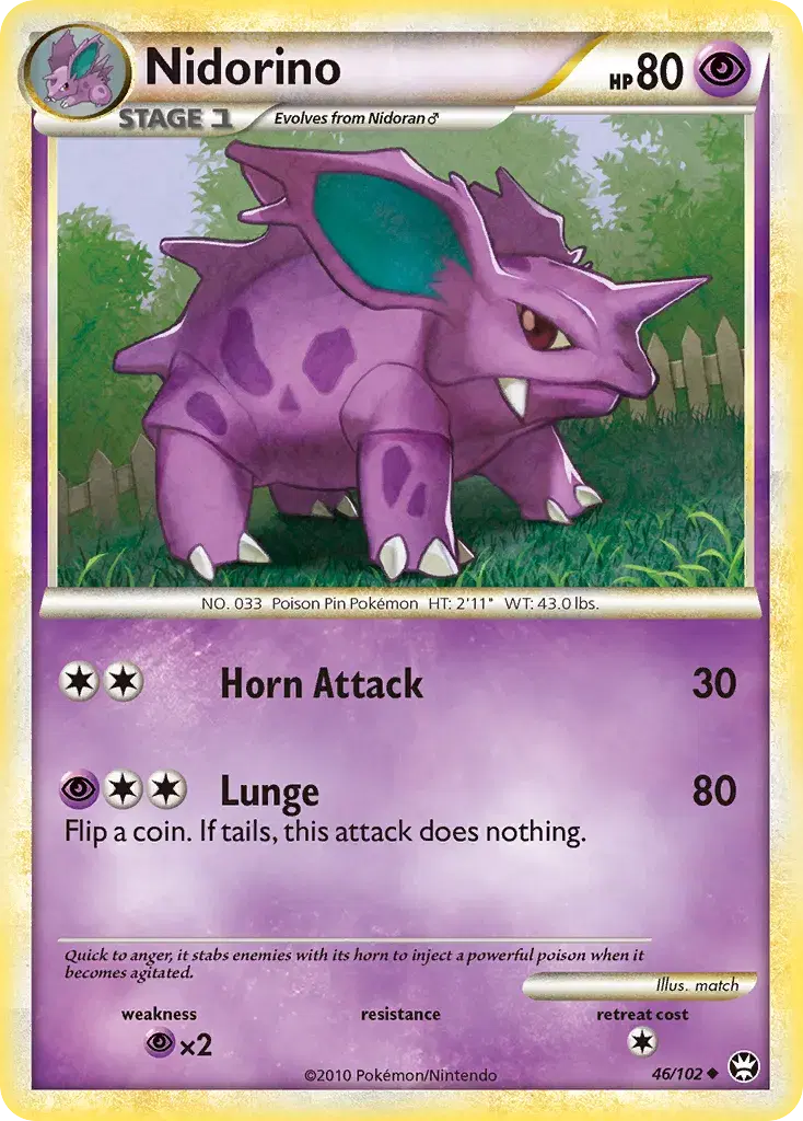 Nidorino HS—Triumphant 46