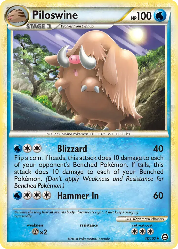 Piloswine HS—Triumphant 48