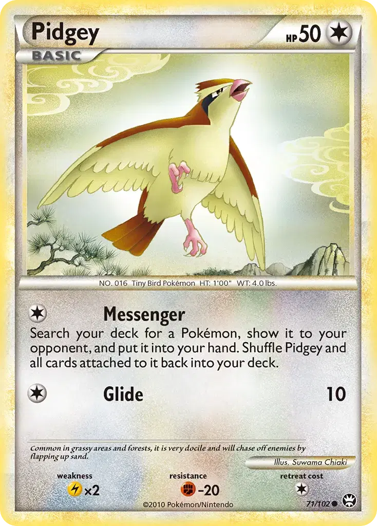 Pidgey HS—Triumphant 71