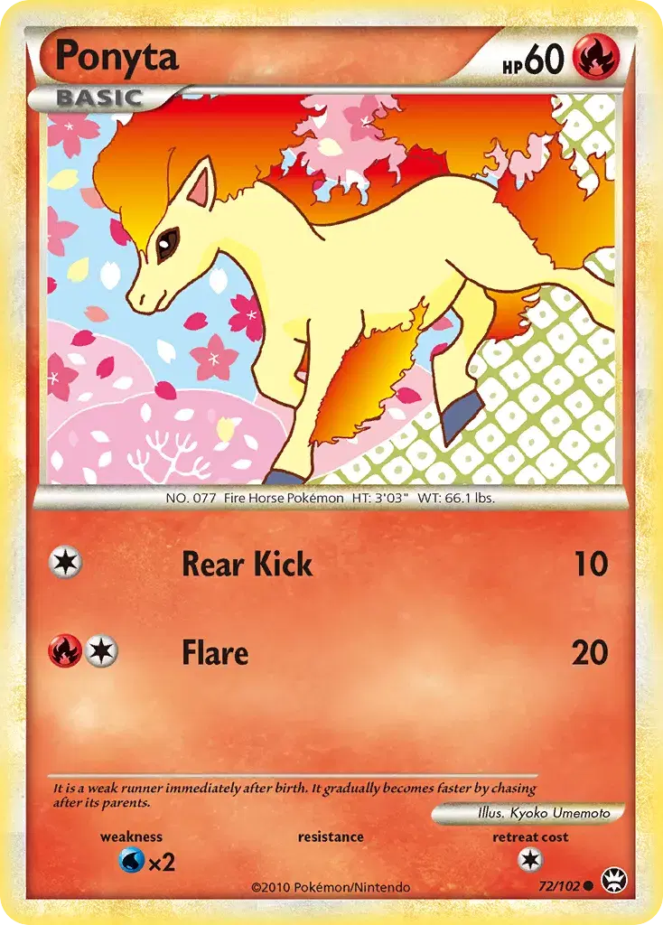 Ponyta HS—Triumphant 72