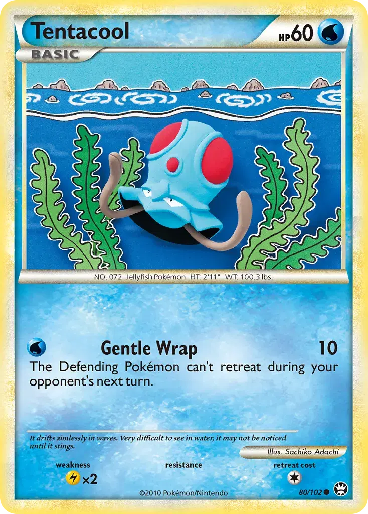 Tentacool HS—Triumphant 80