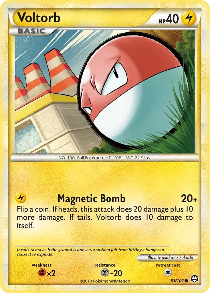 Voltorb HS—Triumphant 83
