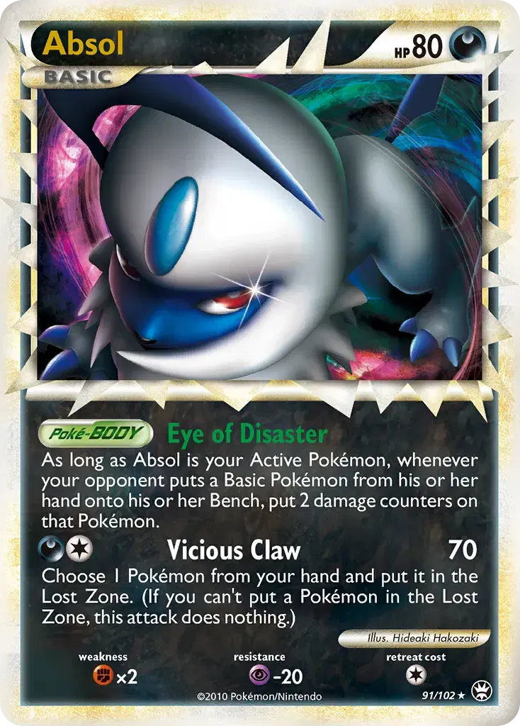 Absol HS—Triumphant 91