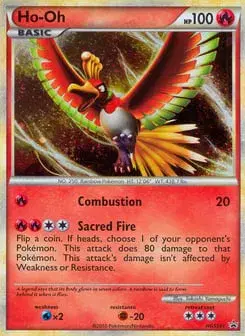 Ho-Oh HGSS Black Star Promos