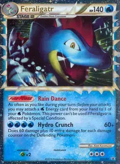 Feraligatr HGSS Black Star Promos