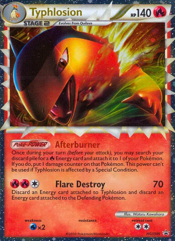 Typhlosion HGSS Black Star Promos HGSS09