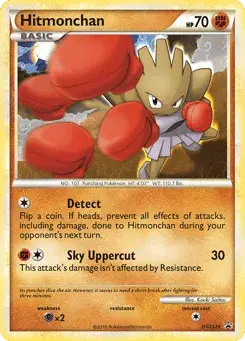 Hitmonchan HGSS Black Star Promos