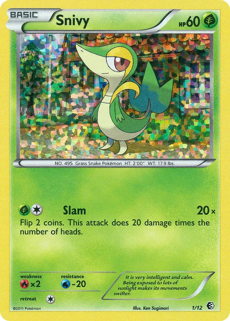 Snivy McDonald's Collection 2011 1