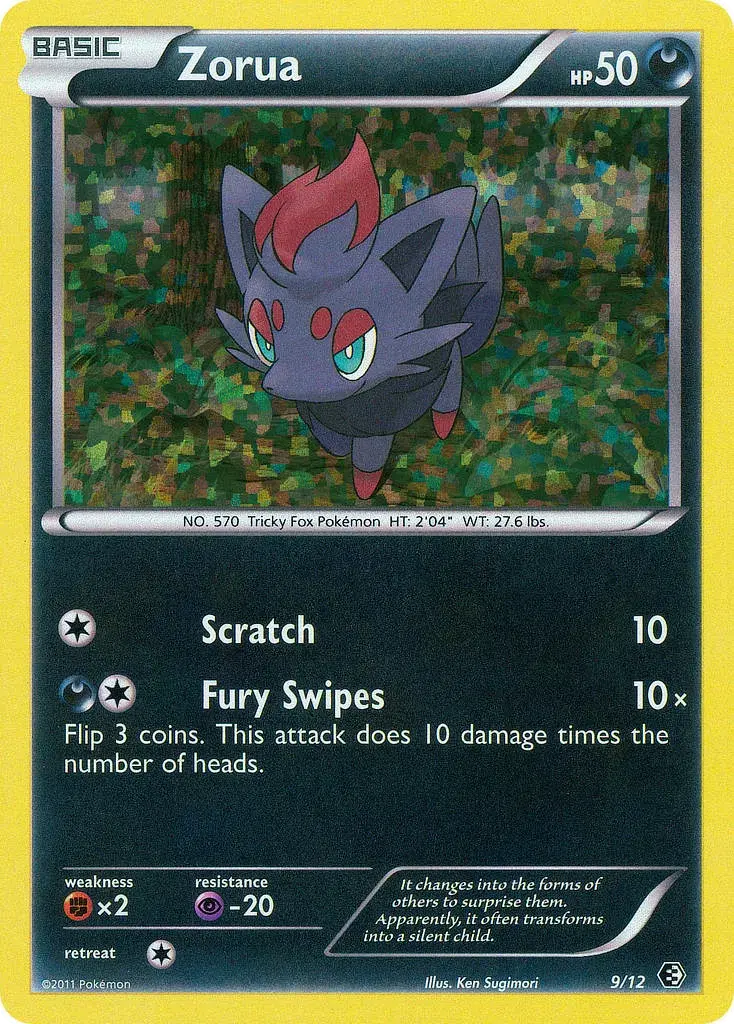 Zorua McDonald's Collection 2011 9