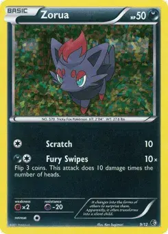 Zorua McDonald's Collection 2011