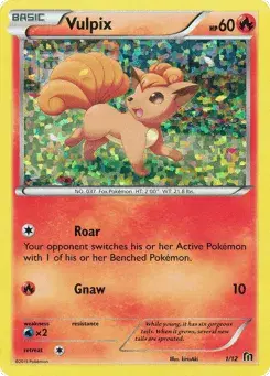 Vulpix McDonald's Collection 2016