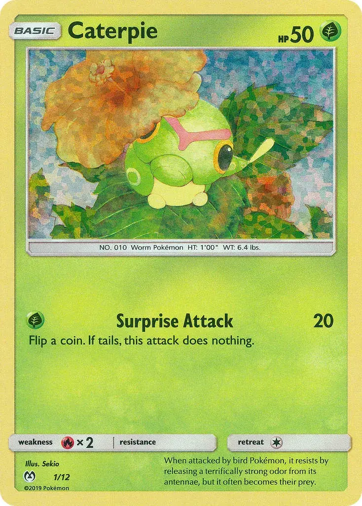 Caterpie McDonald's Collection 2019 1