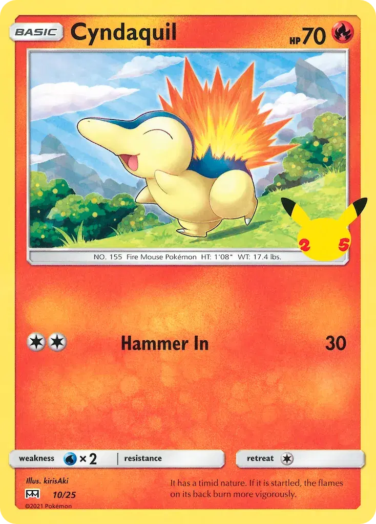 Cyndaquil McDonald's Collection 2021 10