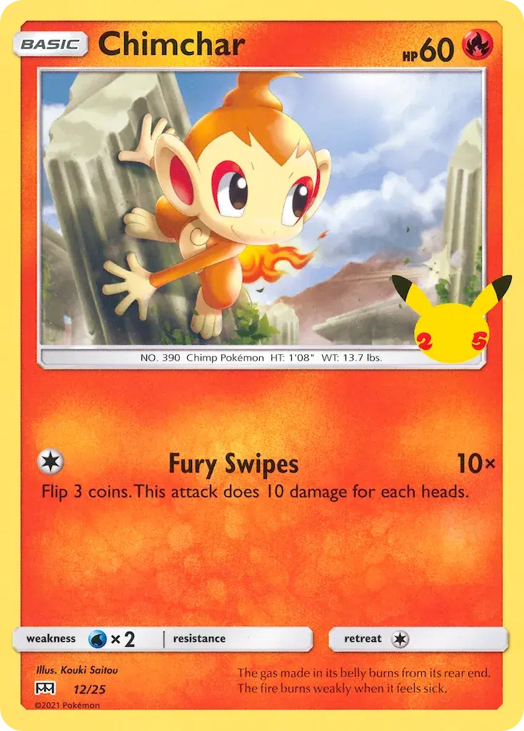 Chimchar McDonald's Collection 2021 12