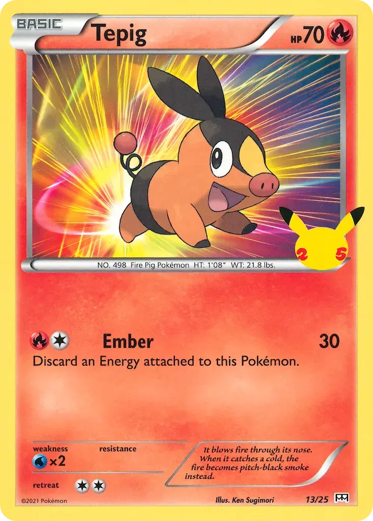 Tepig McDonald's Collection 2021 13