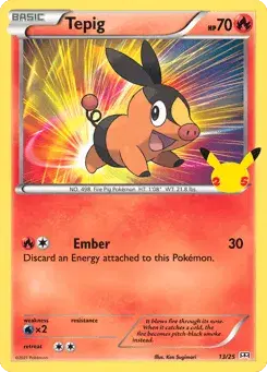 Tepig McDonald's Collection 2021