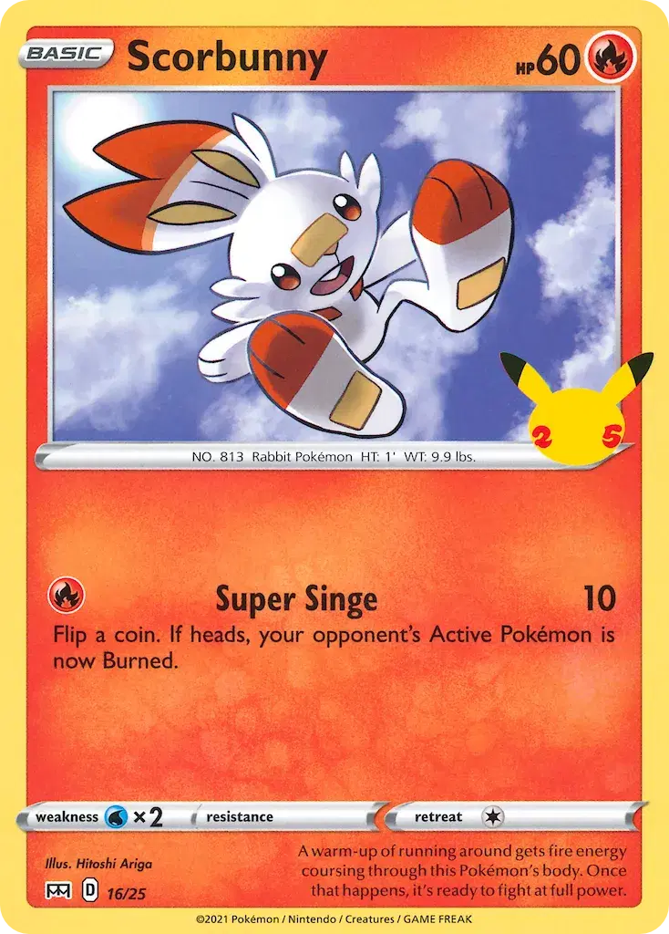 Scorbunny McDonald's Collection 2021 16