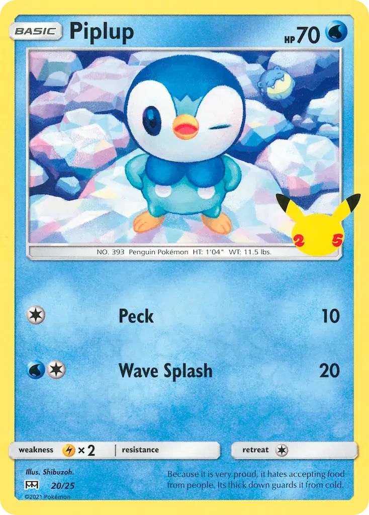 Piplup McDonald's Collection 2021 20